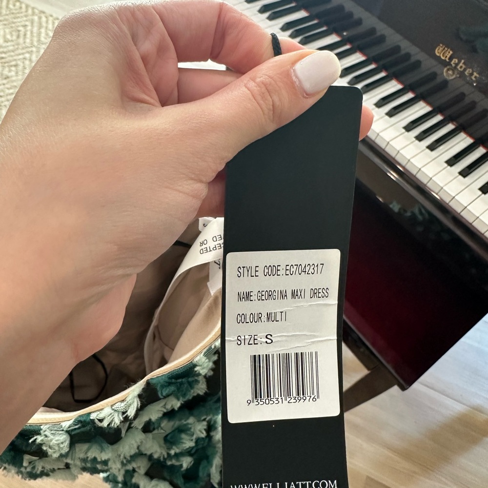 NWT Elliatt Georgina Maxi Dress in Multi - Picture 6 of 6